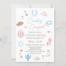 Search for western gender reveal invitations Country baby reveal
