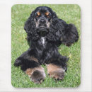 Search for cocker spaniel mousepads Black