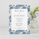 Search for denim and white invitations Floral