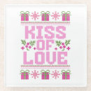 Search for kiss coasters Merry christmas