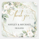 Search for gold white wedding stickers Eucalyptus