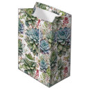 Search for succulent gift bags Watercolor