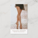 Search for dance business cards Ballerina