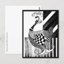 Search for chess art postcards Black and white