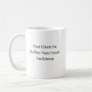 Search for science mugs Teacher appreciation