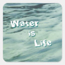Search for water is life stickers Nature