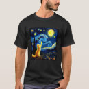 Search for starry night cat tshirts Feline