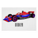 Search for cartoon race car posters Racing