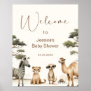 Search for safari baby shower posters Greenery