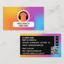 Search for dj business cards Headphones