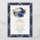 Search for gold foil floral wedding invitations Rose