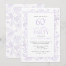Search for elegant 60th birthday invitations Adult