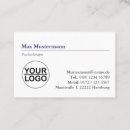 Search for psychotherapy business cards Modern