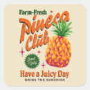 Search for tropical pineapple stickers Vintage