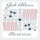 Search for bless america stickers Red white blue
