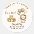 Search for lion baby shower stickers Wild