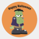 Search for frankenstein stickers Trick or treat