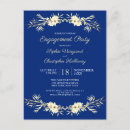 Search for floral engagement party invitations Classic