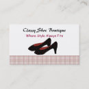 Search for pumps business cards Boutique
