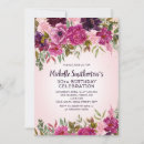Search for purple floral invitations Botanical