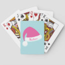 Search for santa playing cards Pink