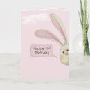 Search for bunny birthday cards Pink