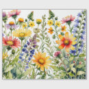 Search for wildflower wrapping paper Illustration