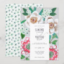 Search for sage green and blush pink wedding invitations Garden