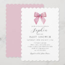 Search for pretty in pink baby shower invitations Modern