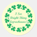 Search for shamrock wreath stickers Ireland