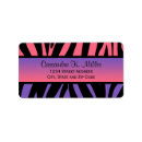 Search for pink zebra labels Animal