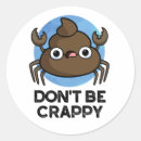 Search for funny crab stickers Crabby