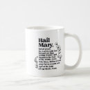 Search for hail mary mugs Christian