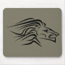 Search for lion head mousepads Black