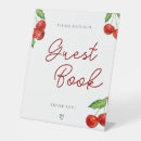 Search for baby shower guest book signs Berry sweet