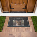 Search for dog photo doormats Welcome