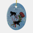 Search for dog silhouette christmas tree decorations Pet