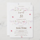 Search for surprise sweet 16 invitations Floral