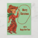 Search for cowboy christmas cards Wild west