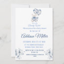 Search for blue teddy bears baby shower invitations Elegant