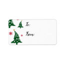 Search for dancing return address labels Festive