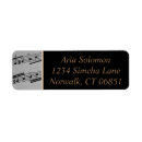 Search for sheet music return address labels Classical