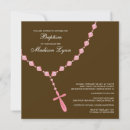 Search for girls rosary christening invitations Baptism