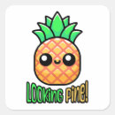 Search for funny pineapple stickers Kawaii