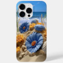 Search for beach flower iphone cases Blue