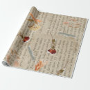 Search for vintage newspaper wrapping paper Old