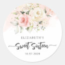 Search for sweet 16 birthday party stickers Sixteen