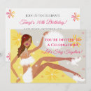 Search for african 5x7 invitations Glitter
