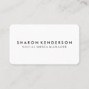 Search for event management business cards Minimalist