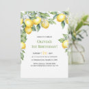 Search for citrus birthday invitations Party